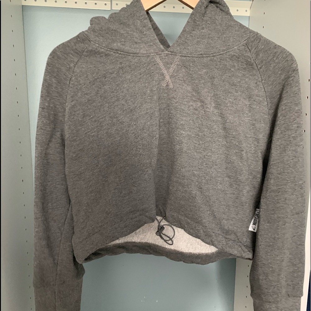 Gymshark Cropped Drawstring Hoodie
